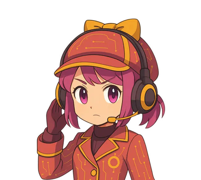 Sticky footer character